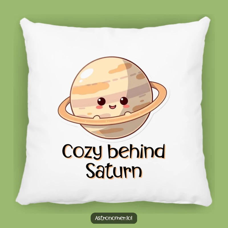 Funny Curious Planet Pillow, Cozy Peeking Character, Perfect Comfy Funny Gift!