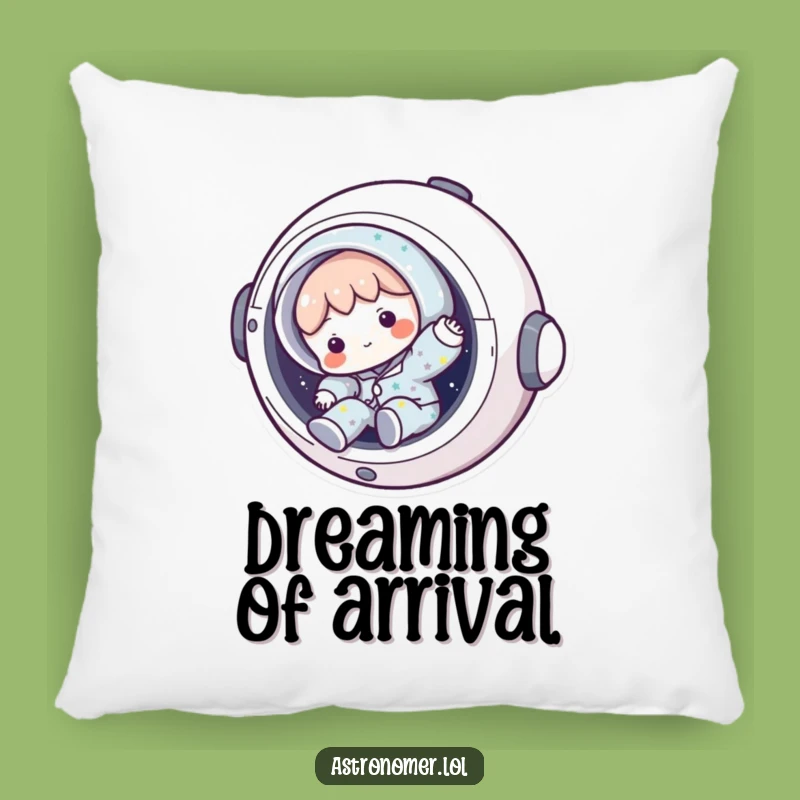 Funny Sleepy Astronaut Pillow: Comfy Space Tumble Gift for Cozy Dreams