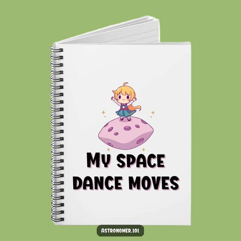 Funny Dancing Asteroid Notebook: Capture Your Cosmic Ideas