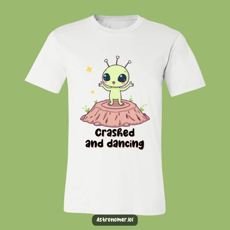 Funny Alien Dance T-Shirt - Unleash Your Inner Extraterrestrial!