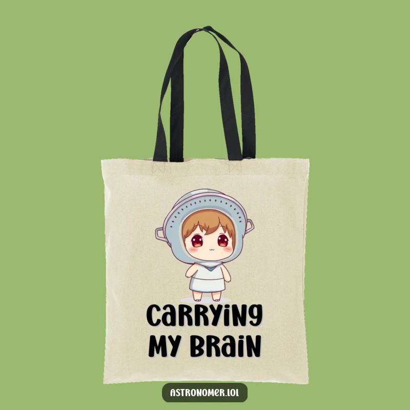 Funny Colander Helmet Tote Bag: Carry Your Curiosity Anywhere