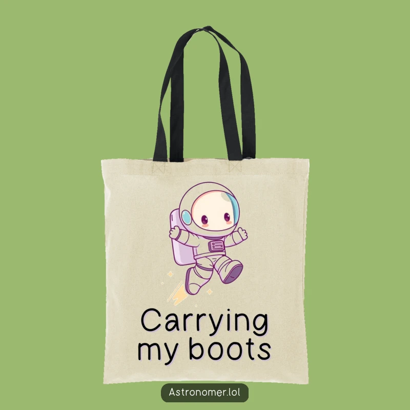 Funny Explorer's Tote - Cute Character Giant Boots Bag Fun Gift