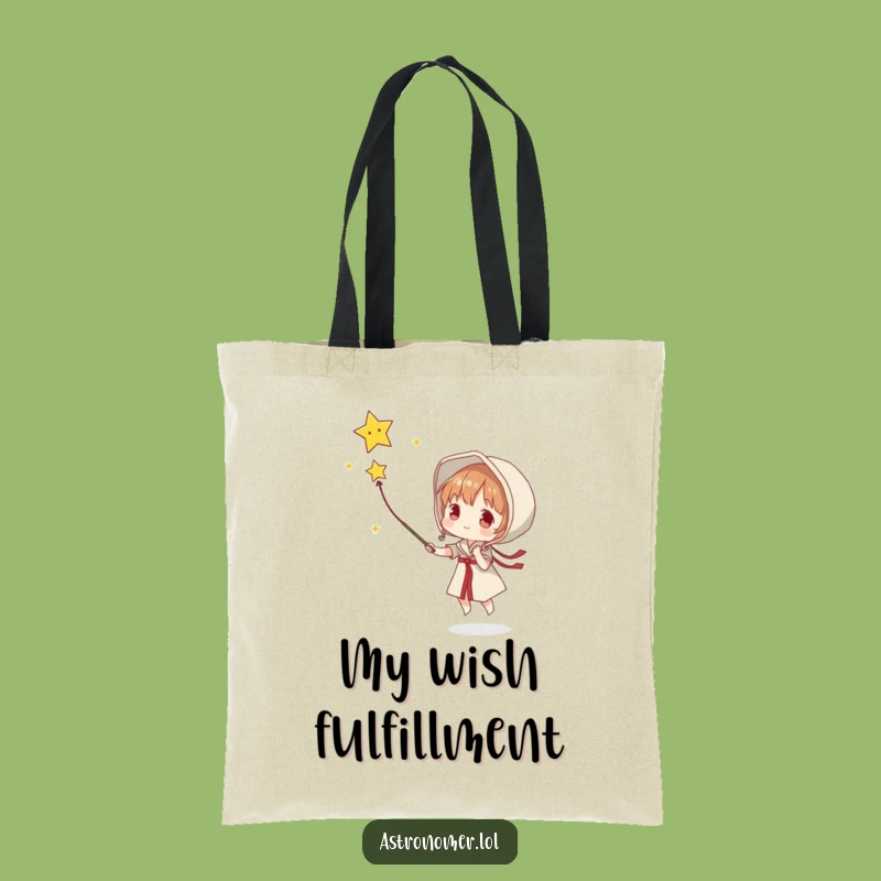 Funny Star Catcher Tote Bag: Character Netting - Perfect Funny Gift